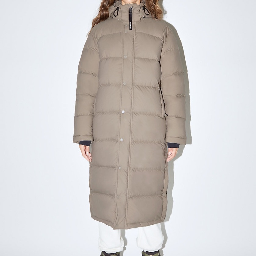 Aritzia SUPERPUFF LONG in Taupe (S)